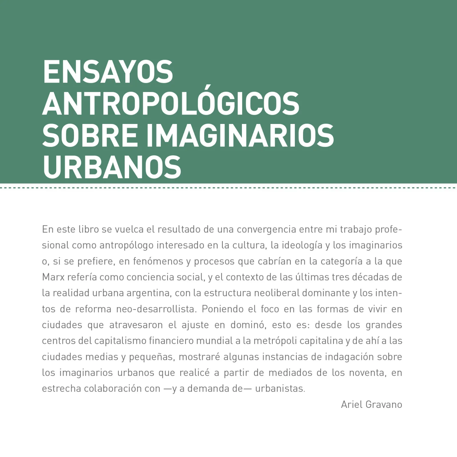 contratapa ensayos antropologicos